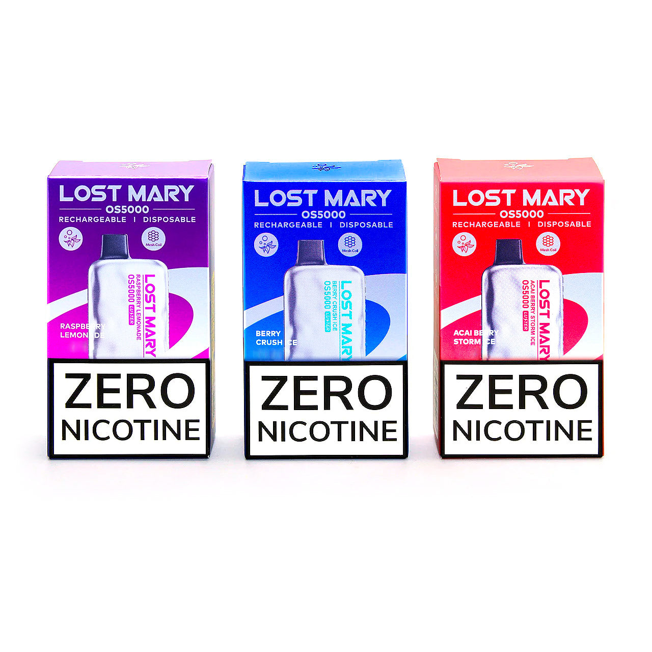 LOST MARY OS5000 ZERO Nicotine - Nicotine Free
