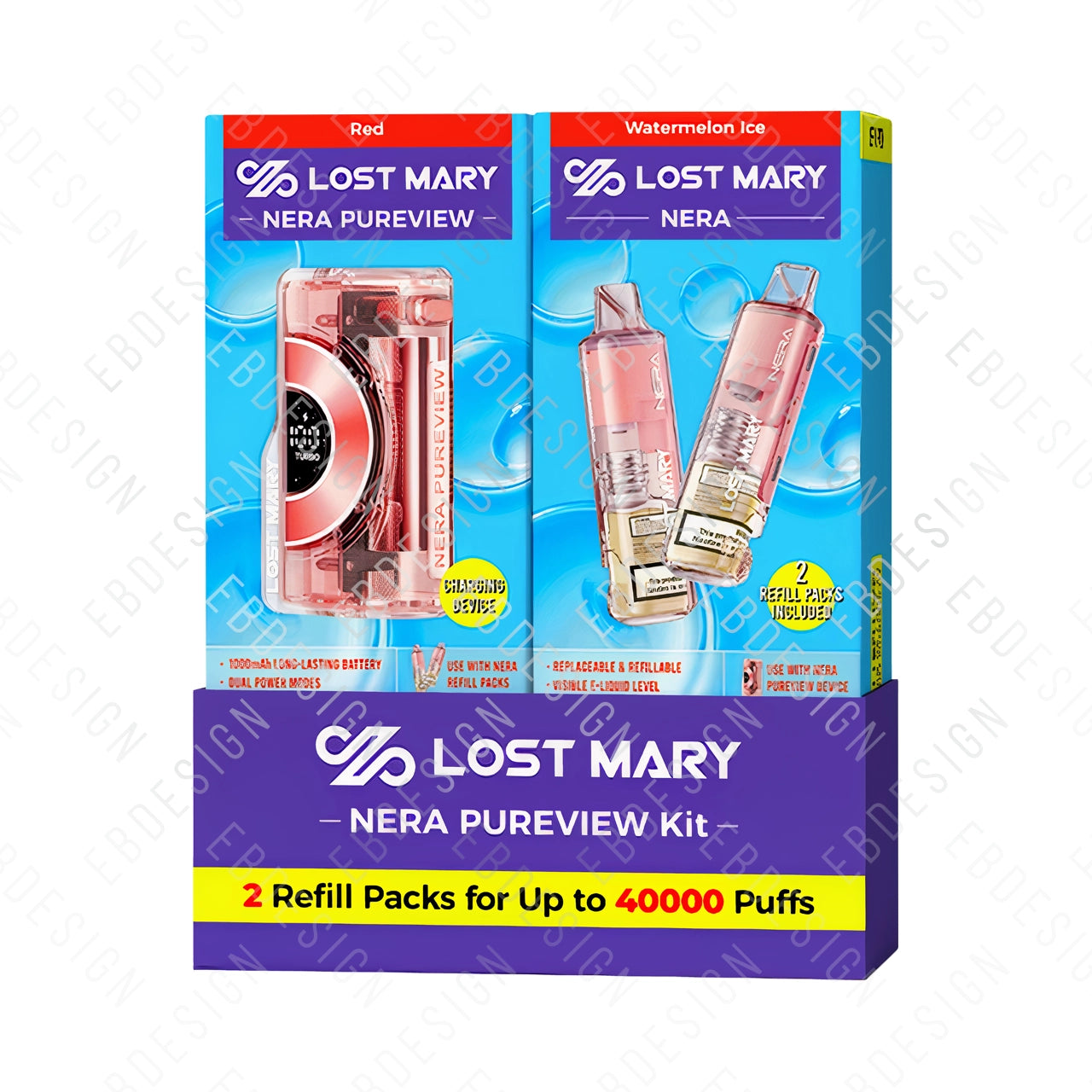 Lost Mary NERA Pureview 40K flavors