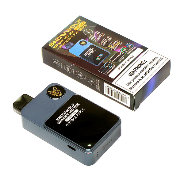 SnowWolf Smart HD 15K Vape Disposable | $16.99 | SnowWolf 15K puffs EBDesign SnowWolf Smart HD 15K Vape Disposable | $16.99 | SnowWolf 15K puffs EBDesign