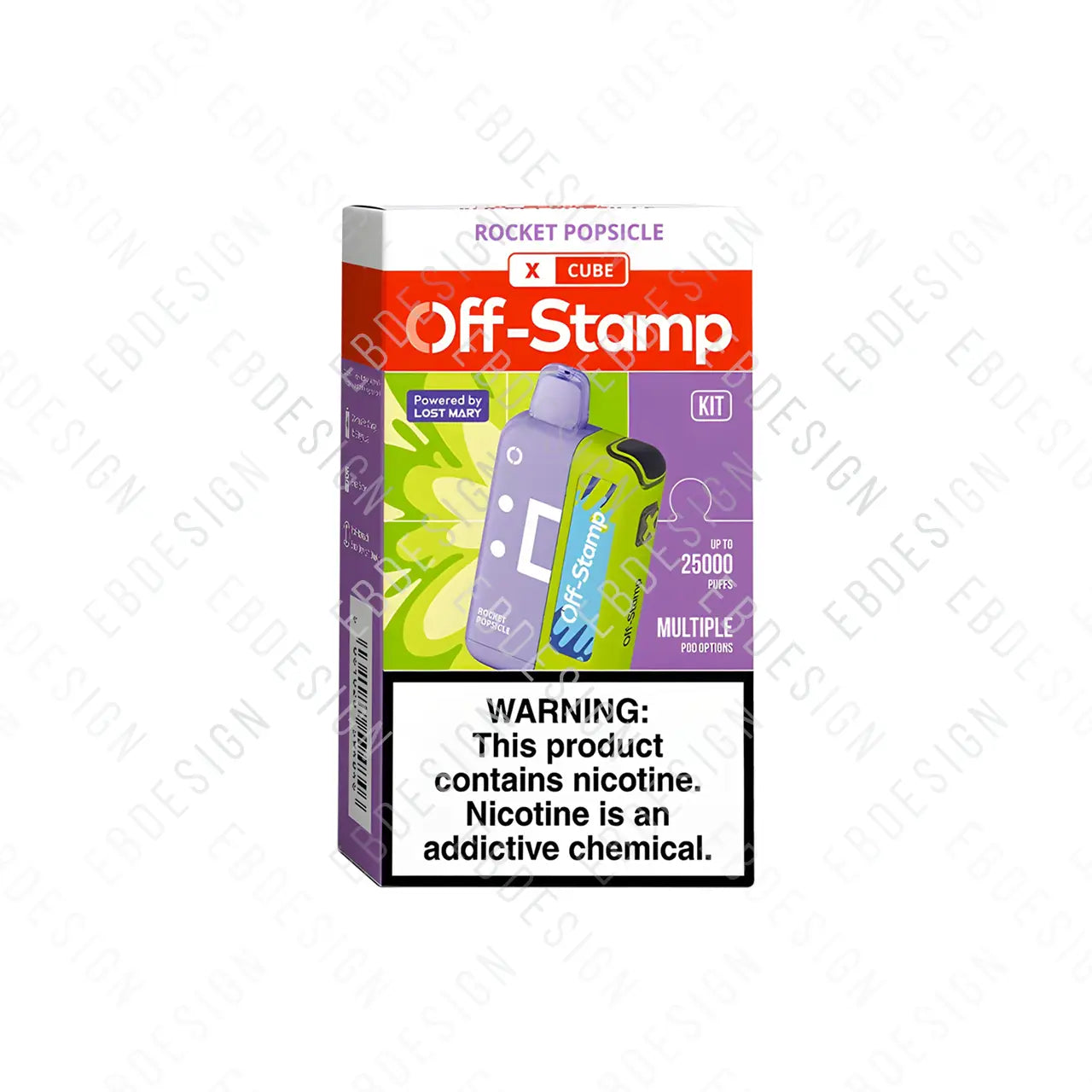OFF-Stamp CUBE Disposable pod