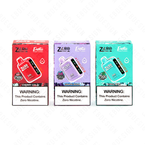 Zero Bar Exotic Edition 7500 Puffs Disposable Vape