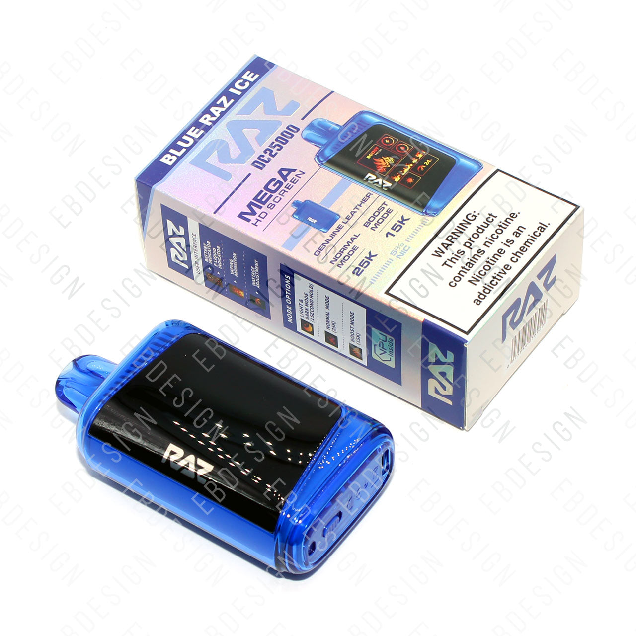 RAZ DC25000 Mega HD screen