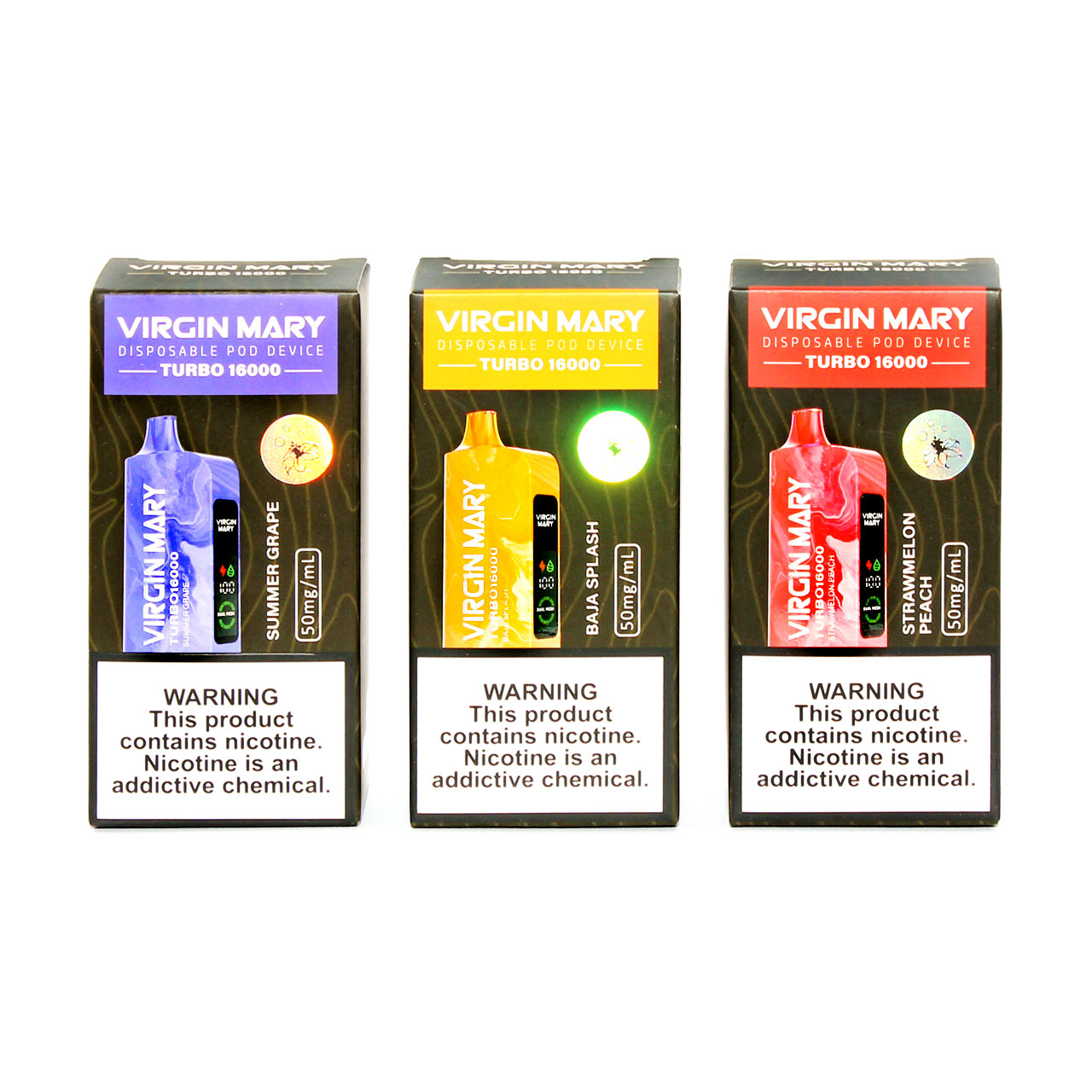 Virgin Mary Turbo 16000 puffs Vape
