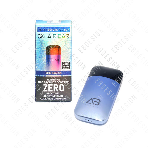Air Bar Mini 2000 ZERO Nicotine 0% puffs Vape | Nicotine Free Air Bar Vape EBDesign Air Bar Mini 2000 ZERO Nicotine 0% puffs Vape | Nicotine Free Air Bar Vape EBDesign