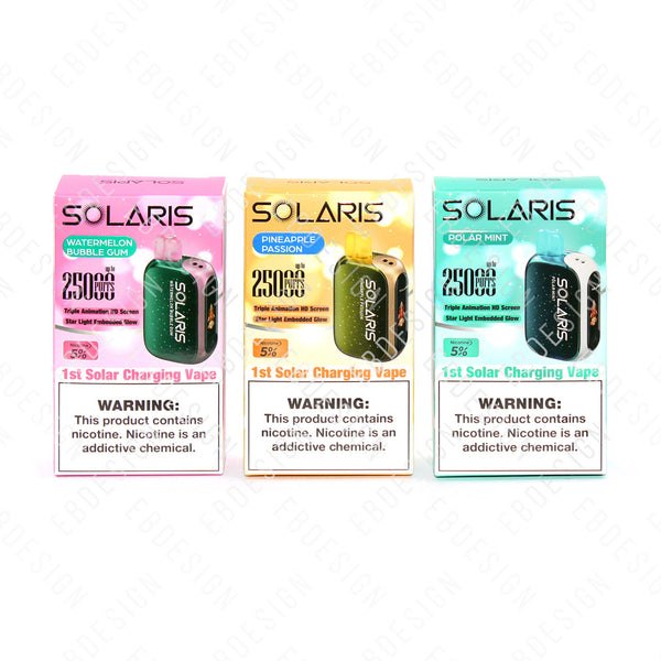 Solaris 25000 Vape Disposable | $17.99