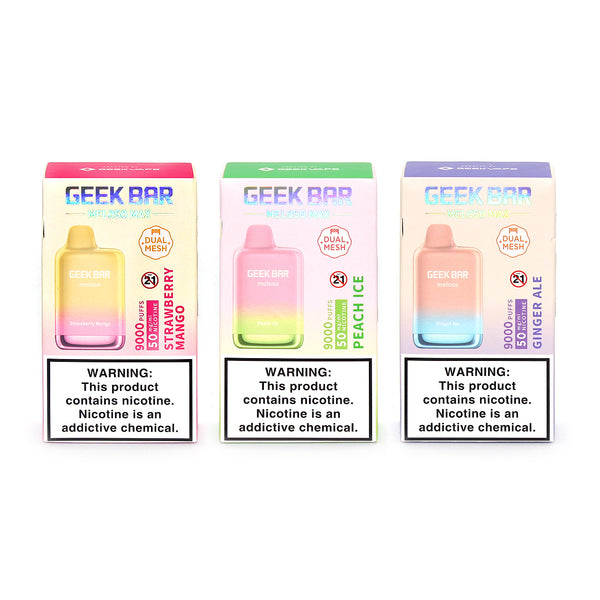 Geek Bar Meloso MAX 9000 Disposable Vape | $16.49