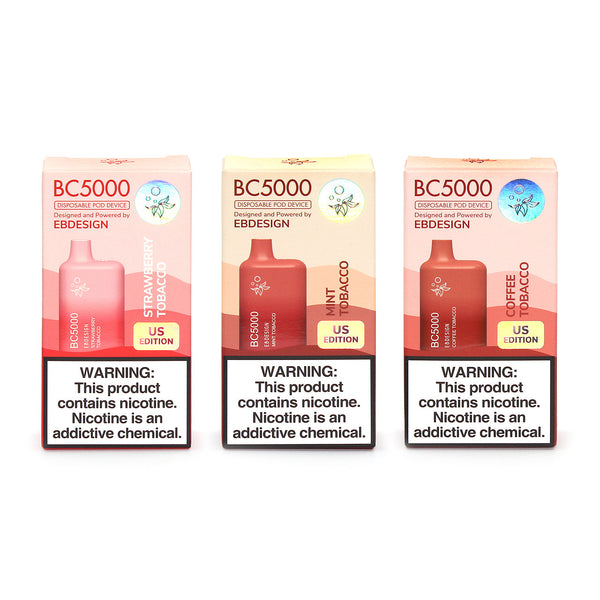 EBDESIGN BC5000 Tobacco Edition Vape | Ebdesign By ELF BAR