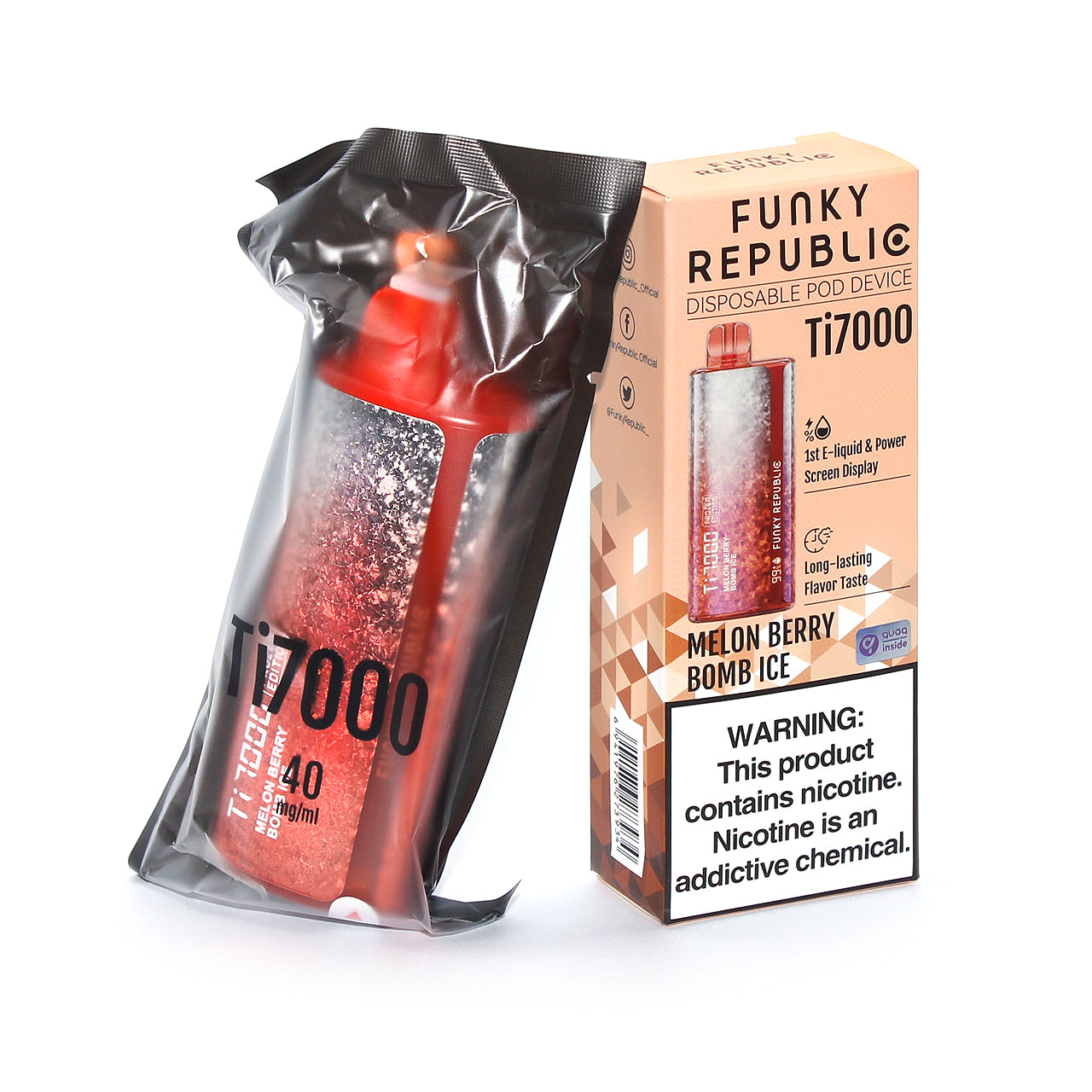 Funky Republic 7000 frozen