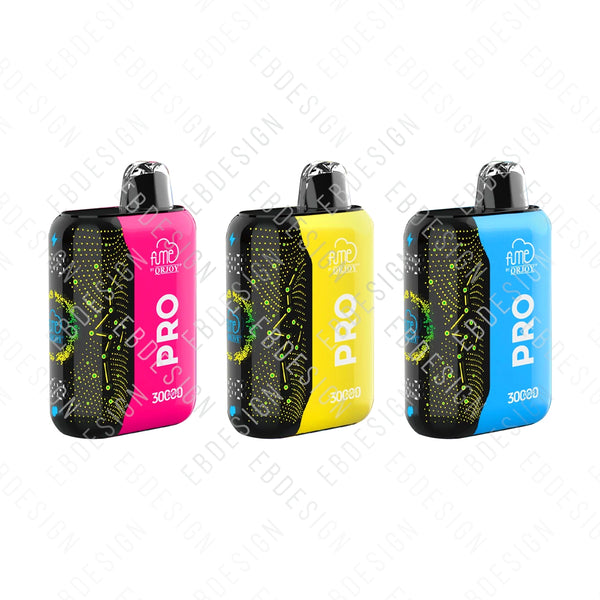 Fume Pro 30000 Puffs Vape Dual Mesh Coil & HD Screen EBDesign Fume Pro 30000 Puffs Vape Dual Mesh Coil & HD Screen EBDesign