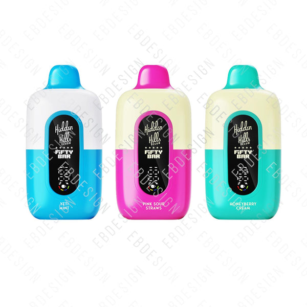 Hidden Hills 50k Yeti Mint Yeti Mint Fifty Bar Vape By Hidden Hills Club Mi-One Brands Yeti Mint Disposable Vape Australia Hidden Hills 50k Yeti Mint Yeti Mint Fifty Bar Vape By Hidden Hills Club Mi-One Brands Yeti Mint Disposable Vape Australia