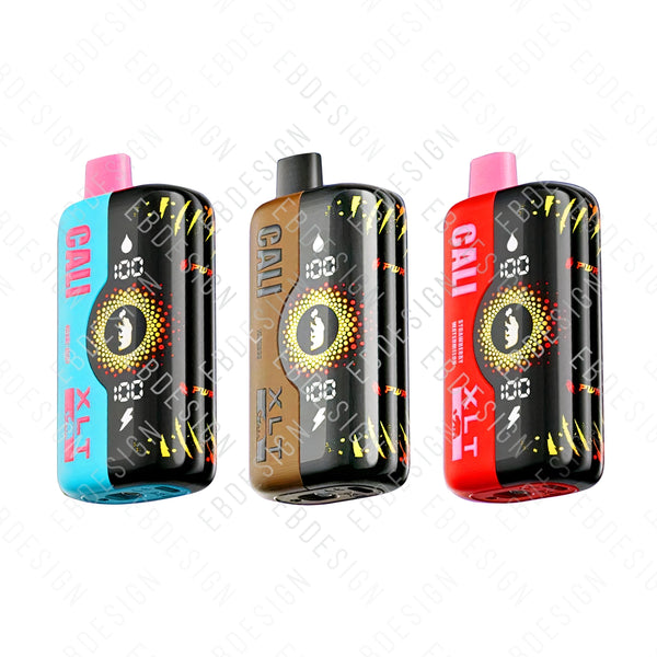 Cali XLT 40K Puffs Disposable Vape | 25ML Dual Mesh, 3D LED Screen EBDesign Cali XLT 40K Puffs Disposable Vape | 25ML Dual Mesh, 3D LED Screen EBDesign