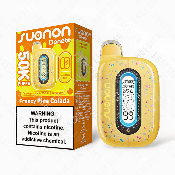 SUONON DONETE 50K Puffs Disposable Vape | Triple Mode Power EBDesign SUONON DONETE 50K Puffs Disposable Vape | Triple Mode Power EBDesign