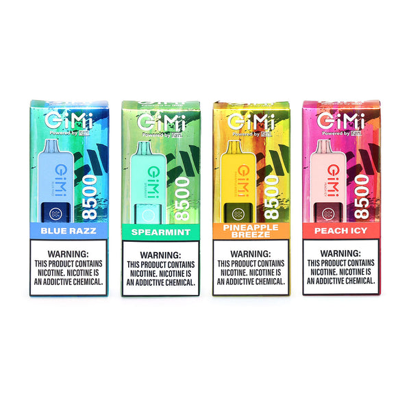gimi vape flavors GiMi 8500 Smart Vape | 8500 puffs | flavors | recharge main image 1