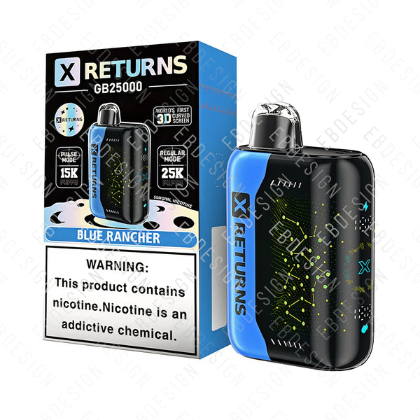x returns geek bar X Returns GB25000 Vape – 25K Puffs, 18ML