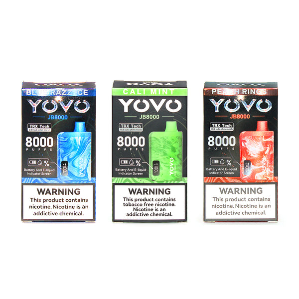 し*様 yoiboo pod Yovo JB8000 Vape | $14.99 | Yovo 8000 Puffs Disposable Vape