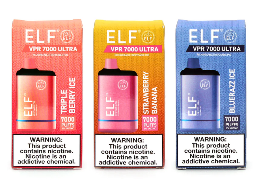 ELF VPR Vape Flavors - Ebdesign VPR Disposable Vape eCigs – EBDesign