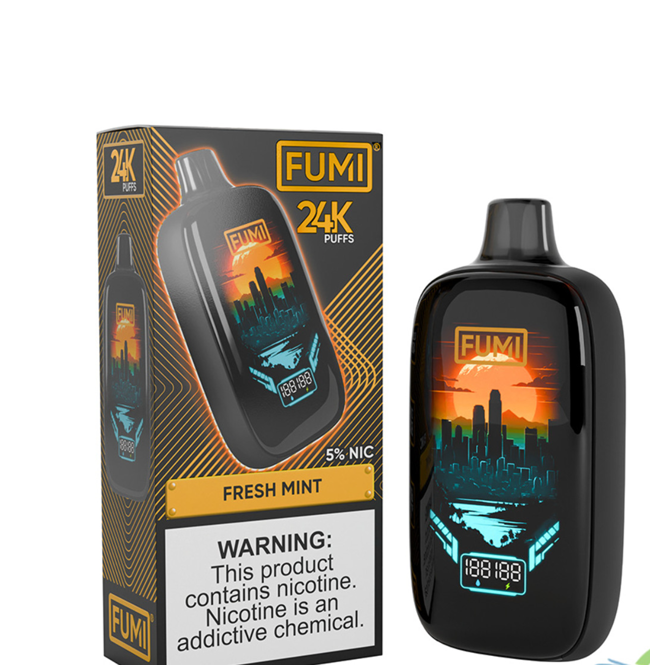 FUMI 24K puffs Vape Disposable | Nicotine: 0%, 2% & 5% Fumi Vape EBDesign FUMI 24K puffs Vape Disposable | Nicotine: 0%, 2% & 5% Fumi Vape EBDesign