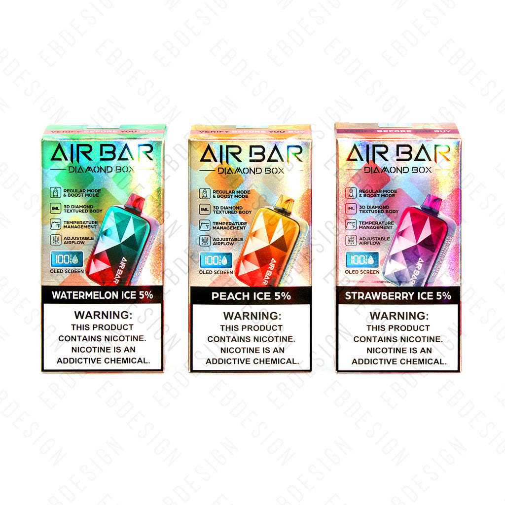 Air Bar Diamond Box Vape Powered by JK Air Bar Diamond Box 20K