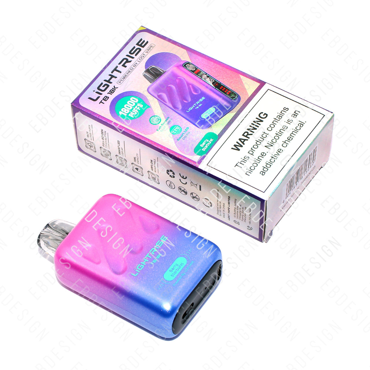 Lost Vape LIGHTRISE TB 18K Vape | $14.99 | 18000 puffs LIGHTRISE Vape EBDesign Lost Vape LIGHTRISE TB 18K Vape | $14.99 | 18000 puffs LIGHTRISE Vape EBDesign