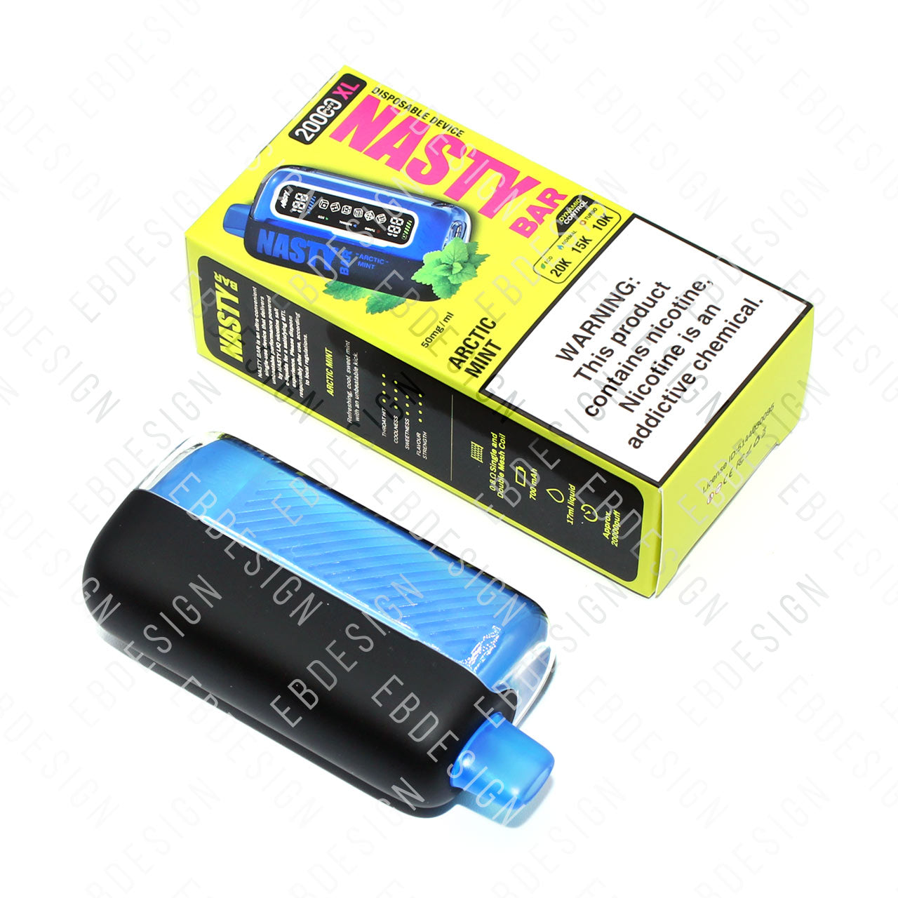Nasty Bar DX2 600 Puffs Disposable Vape Kit Nasty Bar DX2 600 Puffs Disposable Vape Kit