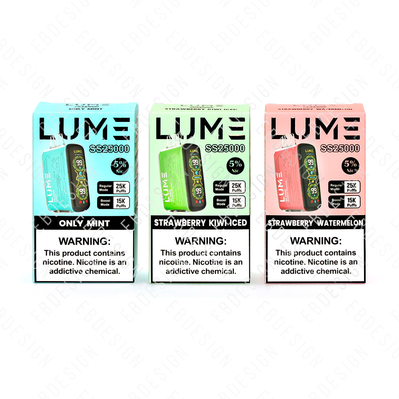 Lume SS25000 Vape Disposable | $16.99 | Lume 25K puffs Unique LED Screen EBDesign Lume SS25000 Vape Disposable | $16.99 | Lume 25K puffs Unique LED Screen EBDesign