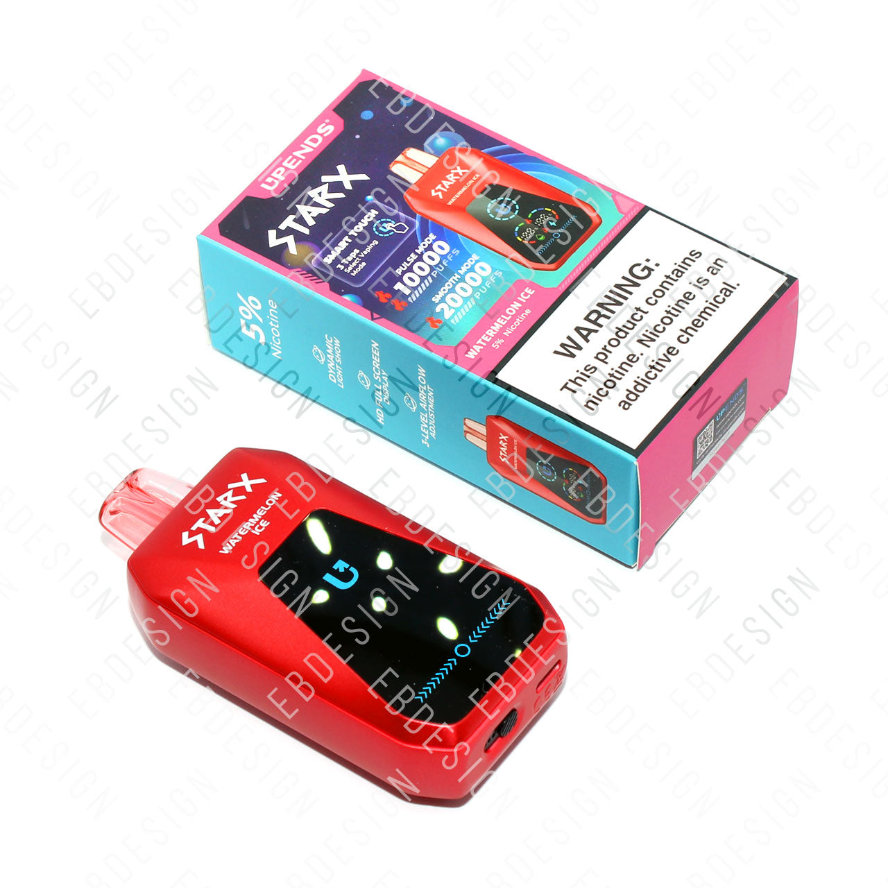 Upends Starx S20000 Touch Screen Disposable Vape STARX S20000 Vape Upends Starx S20000 Touch Screen Disposable Vape STARX S20000 Vape