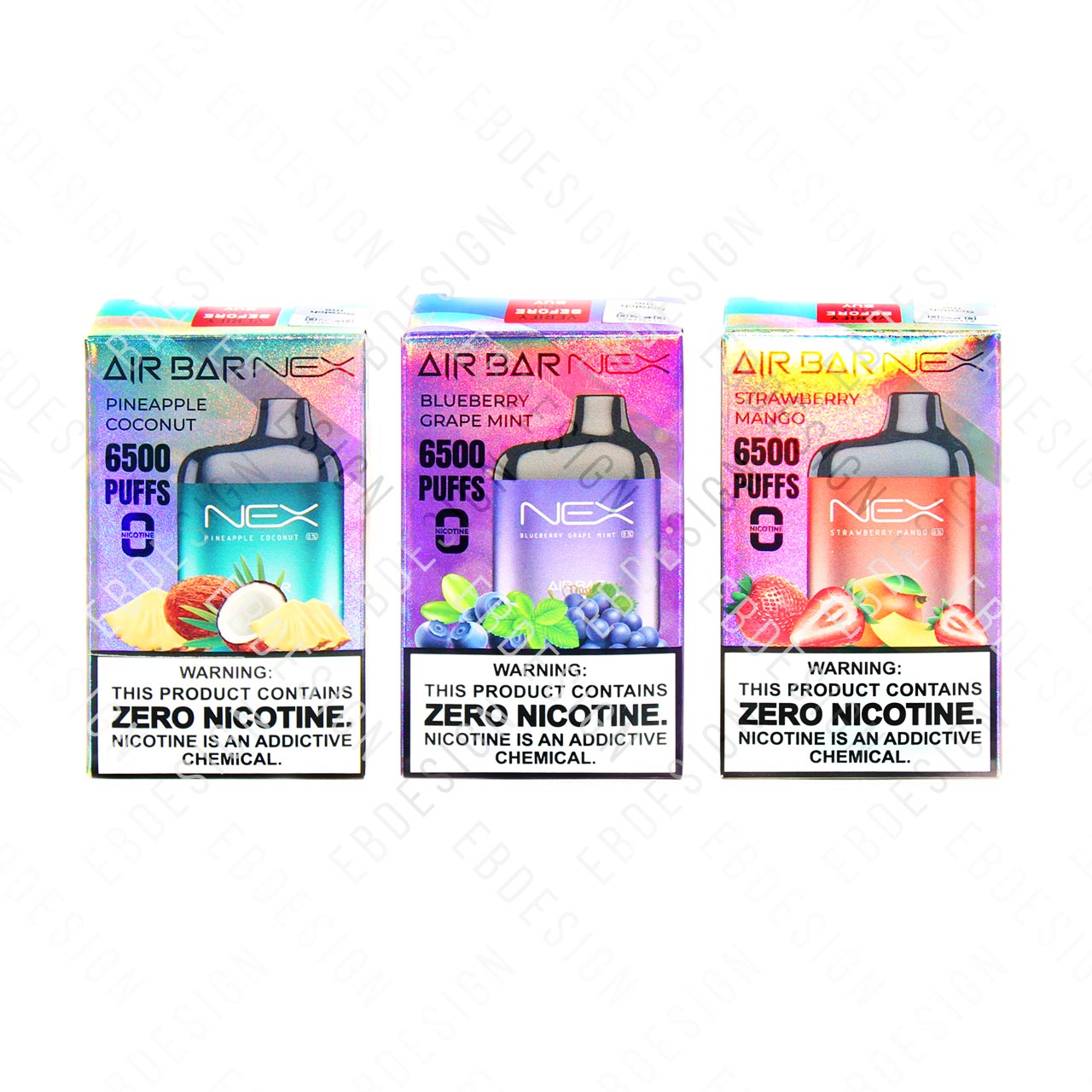 Air Bar NEX 6500 ZERO Nicotine 0% puffs Vape | Nicotine Free Air Bar Vape EBDesign Air Bar NEX 6500 ZERO Nicotine 0% puffs Vape | Nicotine Free Air Bar Vape EBDesign