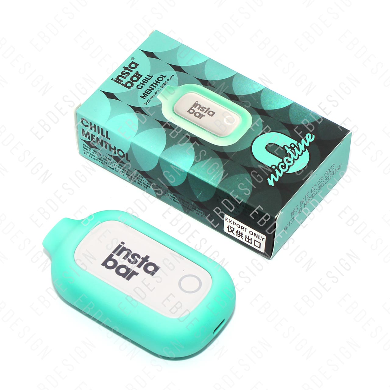 InstaBar 5000 Zero Nicotine Vape Disposable | $16.99 | Nicotine Free 0% EBDesign InstaBar 5000 Zero Nicotine Vape Disposable | $16.99 | Nicotine Free 0% EBDesign