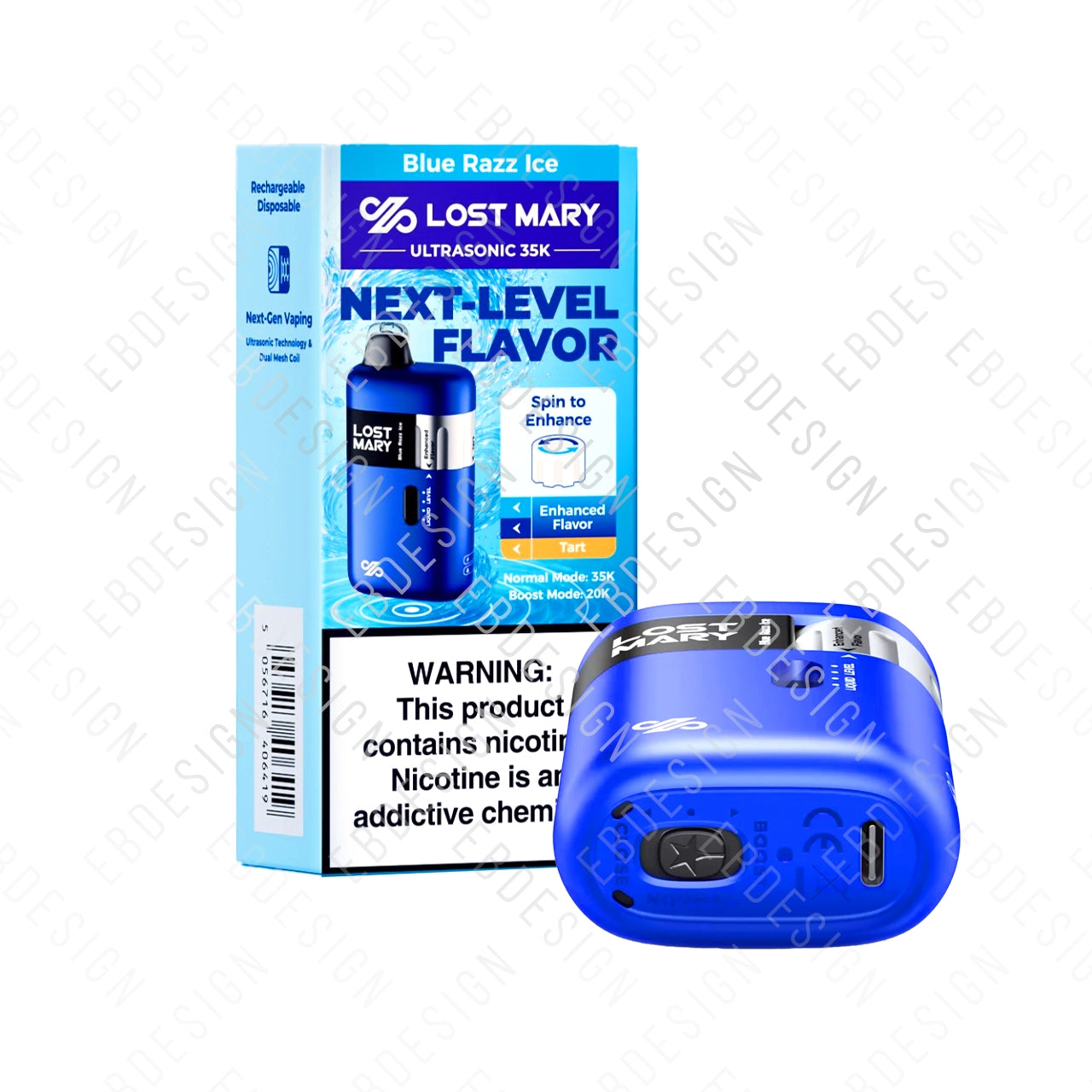 Buy Lost Mary Ultrasonic 35K Spin Dial Vape, 20mL E-Liquid EBDesign Buy Lost Mary Ultrasonic 35K Spin Dial Vape, 20mL E-Liquid EBDesign