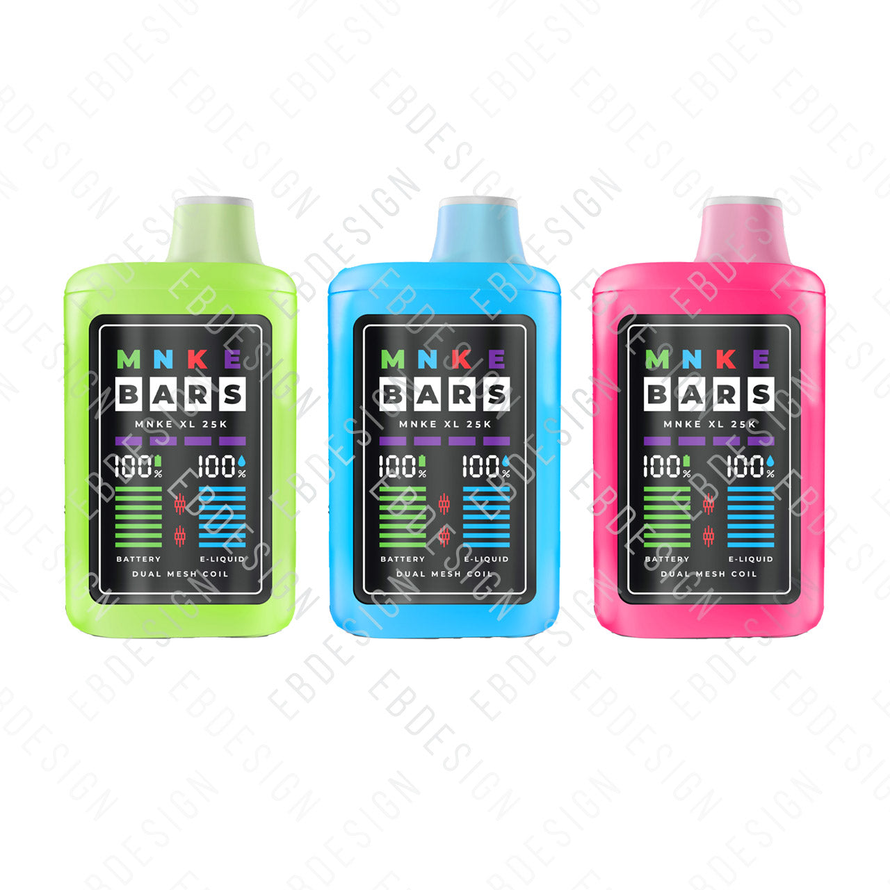 MNKE Bars XL Vape | MNKE XL 25K Puffs ZERO Nicotine, Nicotine Free Ecig EBDesign MNKE Bars XL Vape | MNKE XL 25K Puffs ZERO Nicotine, Nicotine Free Ecig EBDesign