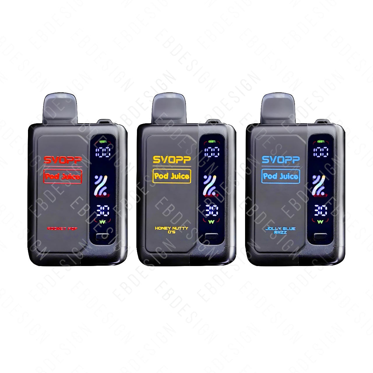 Pod Juice SVOPP 30K Disposable Flavor Pod | Disposable + Battery Charger EBDesign Pod Juice SVOPP 30K Disposable Flavor Pod | Disposable + Battery Charger EBDesign