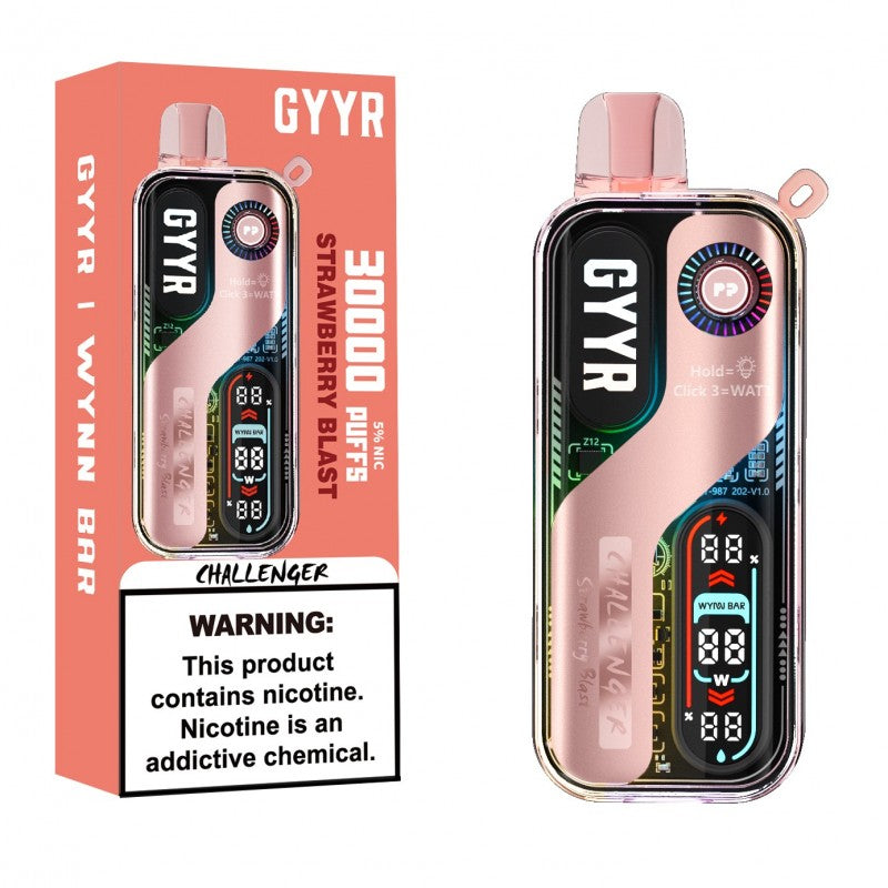 Wynn Bar x GYYR Challenger 30000 Puff Disposable Vape | Online Cheap EBDesign Wynn Bar x GYYR Challenger 30000 Puff Disposable Vape | Online Cheap EBDesign