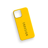 EBDesign iPhone Case Yellow